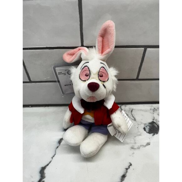 Vintage Disney Store Alice In Wonderland Beanie Bean Bag Plush NWT - Picture 12 of 15